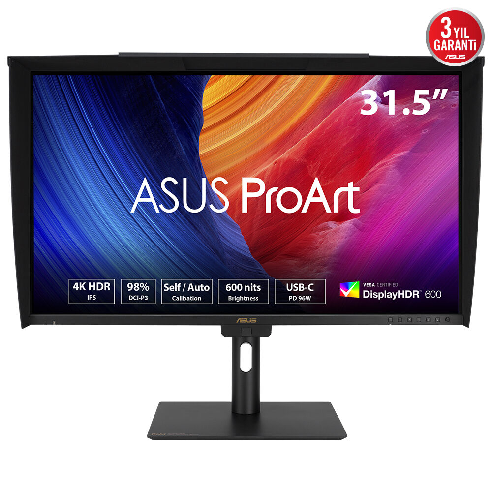 ASUS PA32UCE Computer Monitors - 31.5 Inches - Black