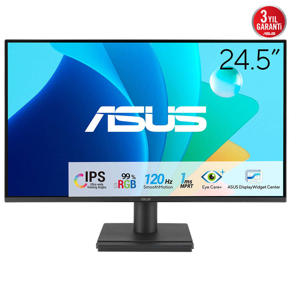 ASUS VA259HGA Computer Monitors - 24.5 Inches - Black