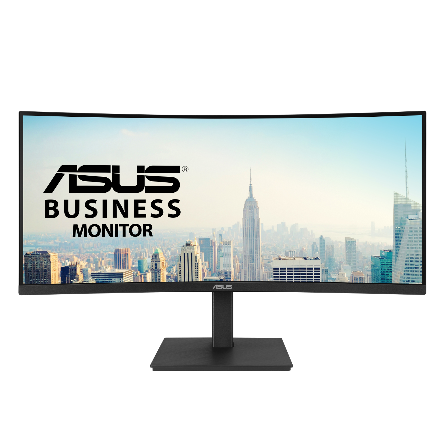 ASUS VA34VCPSR Computer Monitors - 34 Inches - Black