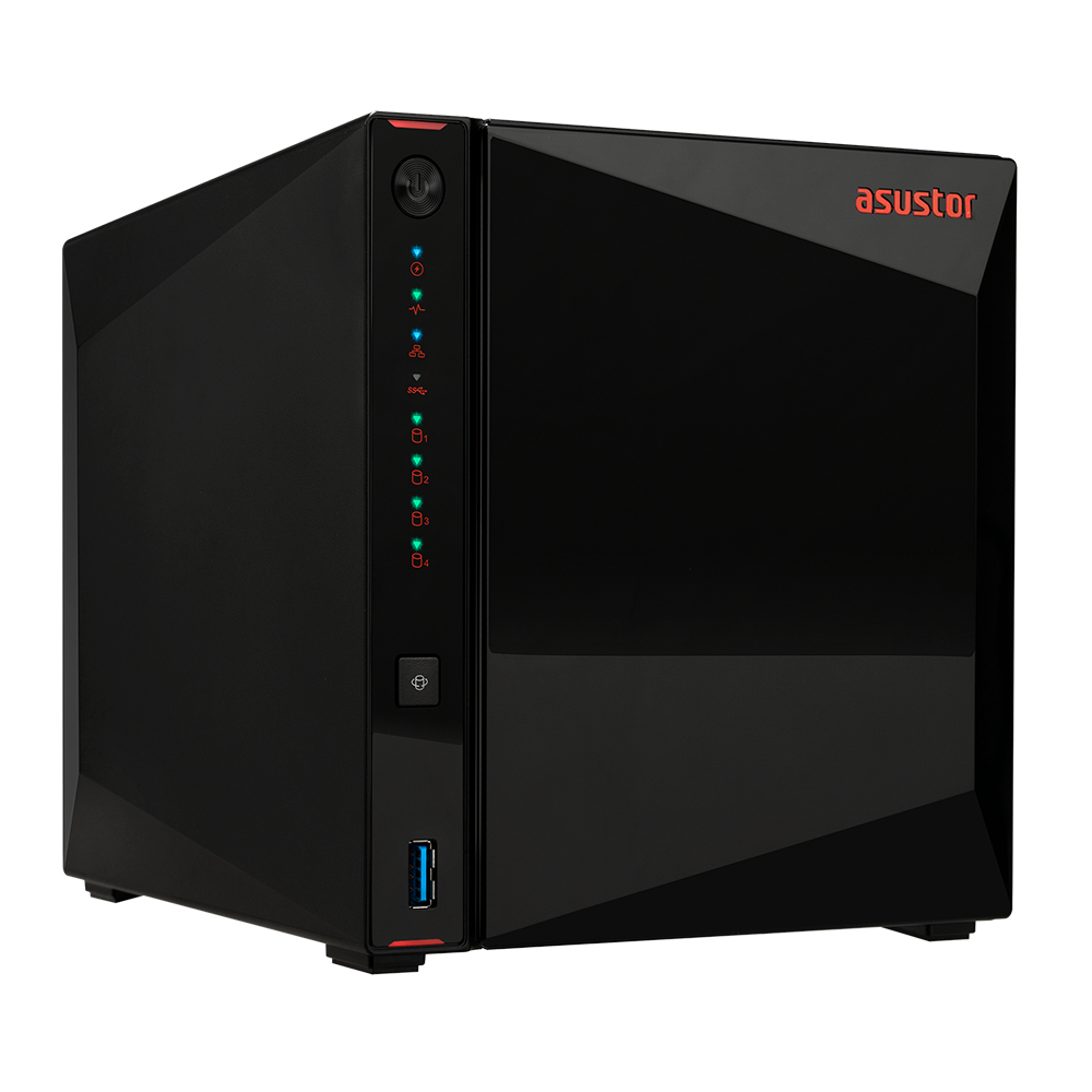 ASUSTOR AS5304T NAS & Storage Servers - 4GB - Black
