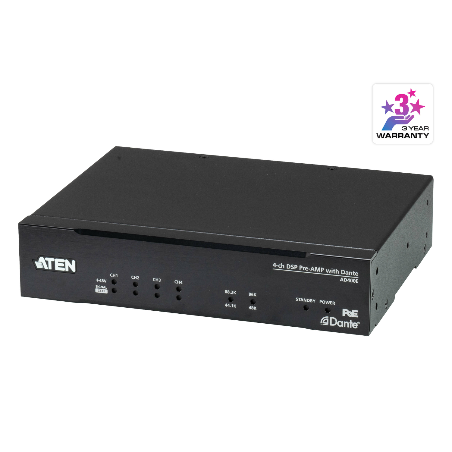 ATEN 4-ch Digital Signal Processors (DSP) - Black