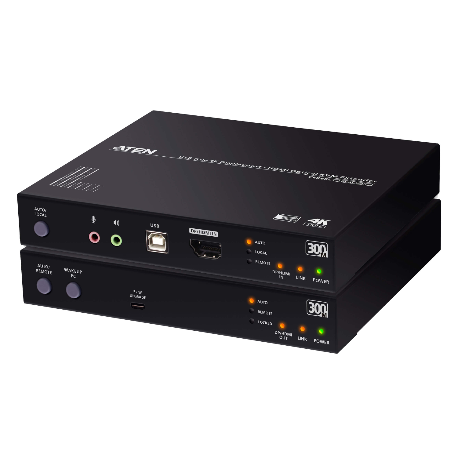ATEN 300M KVM Extenders - Black