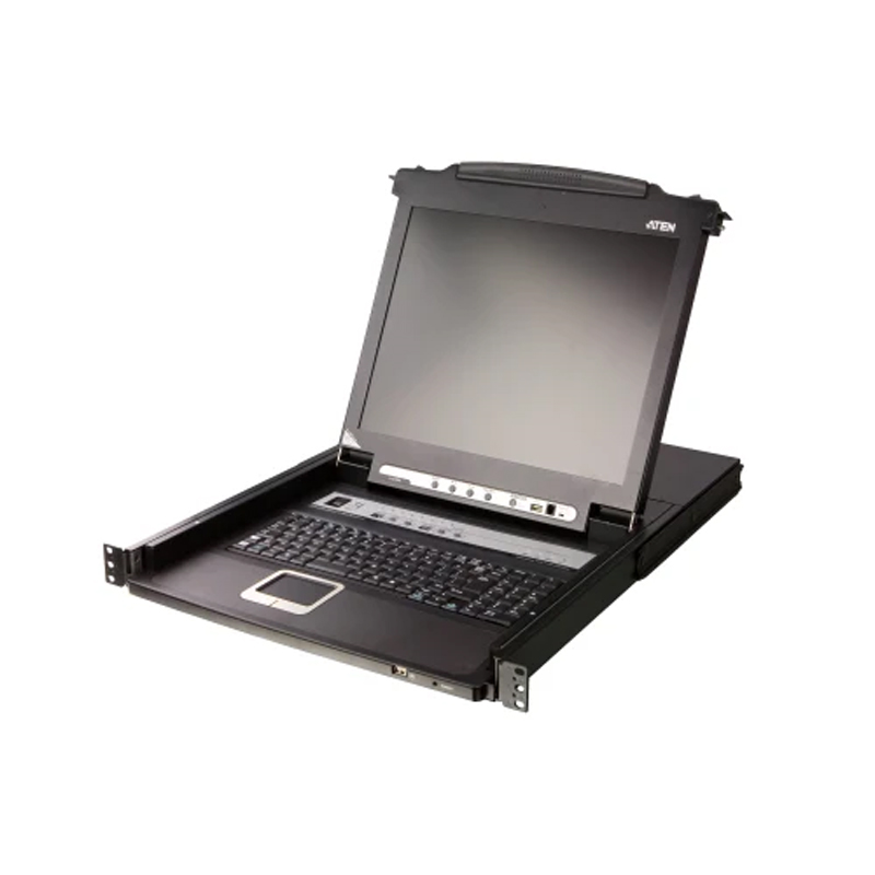 ATEN 17.3" 8 Port FHD LCD KVM