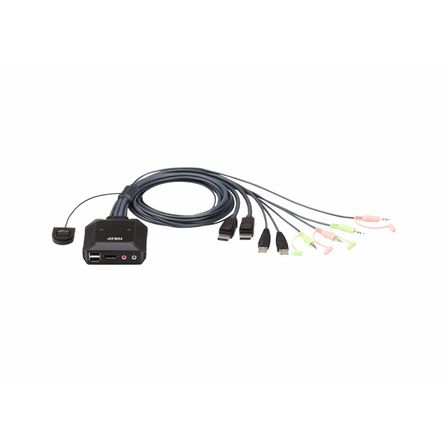 ATEN 2-Port KVM Switches - Black