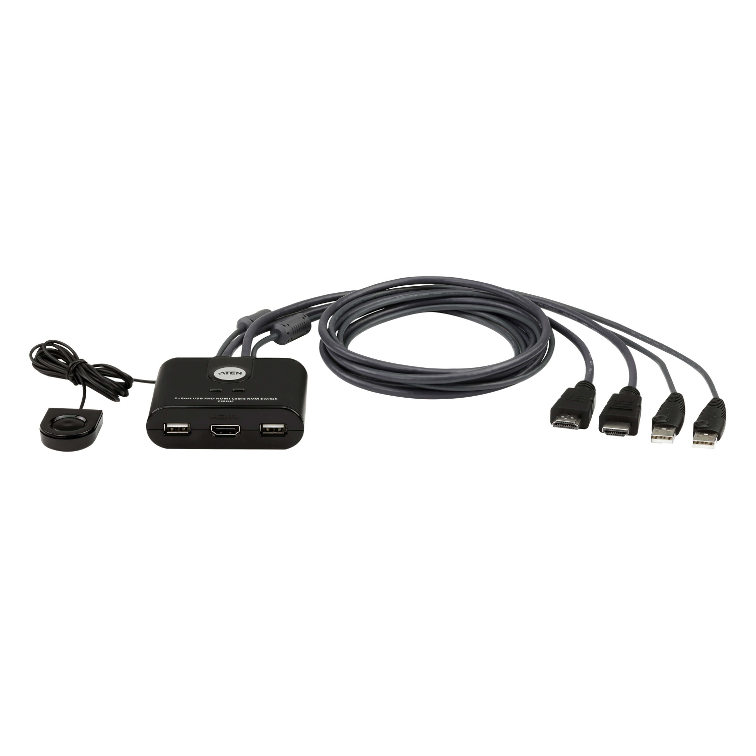 ATEN CS22HF KVM Switches - Black
