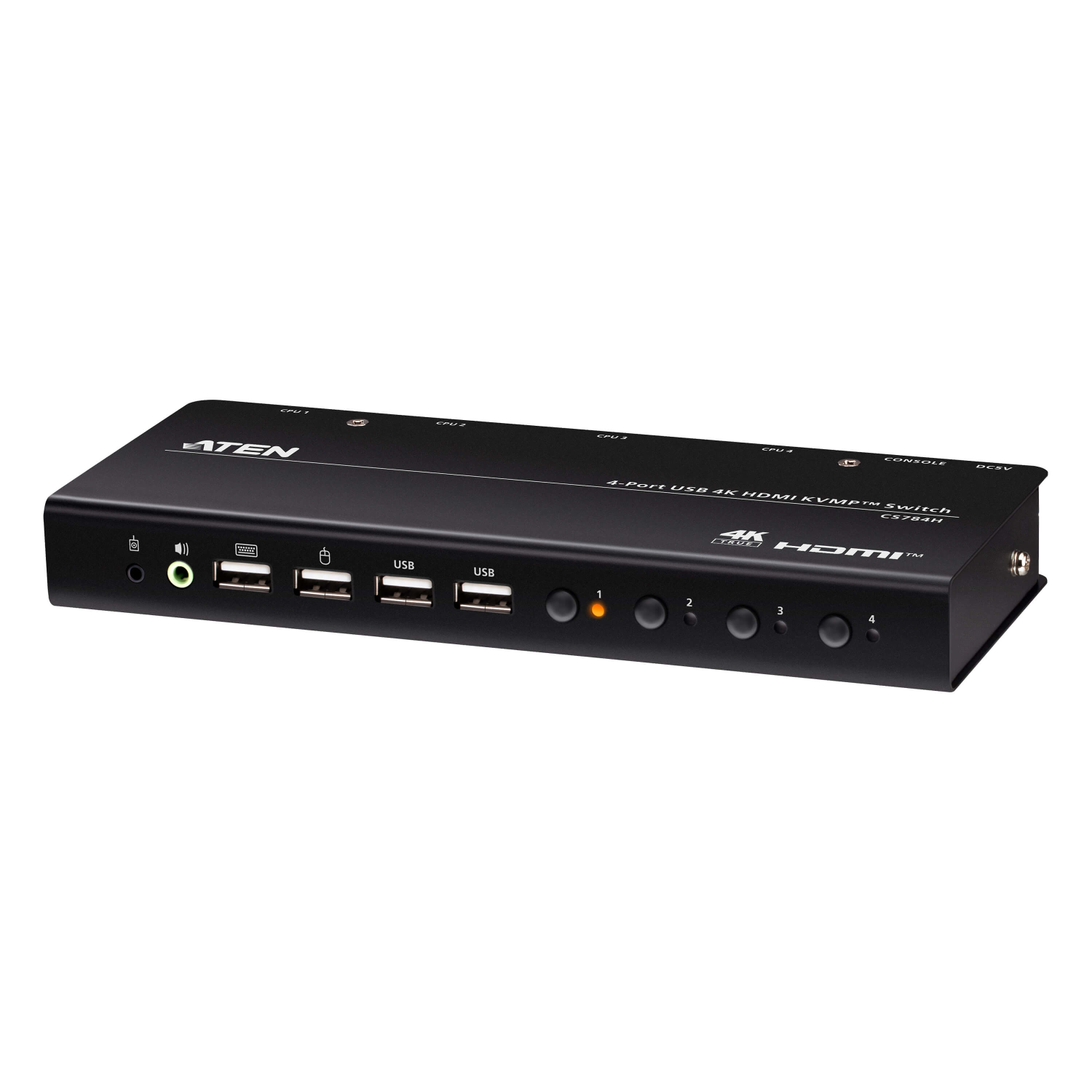 ATEN 4 PORT USB 4K HDMI KVMP SWITCH