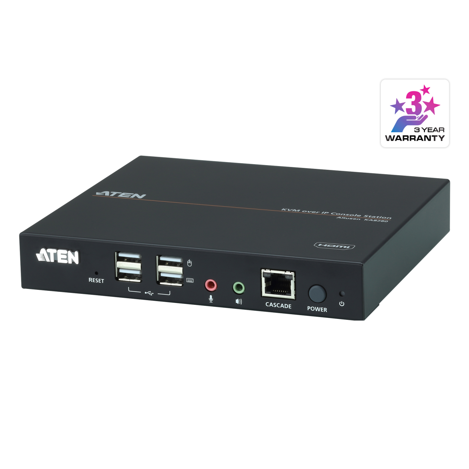 ATEN KA8280 KVM Switches - Black