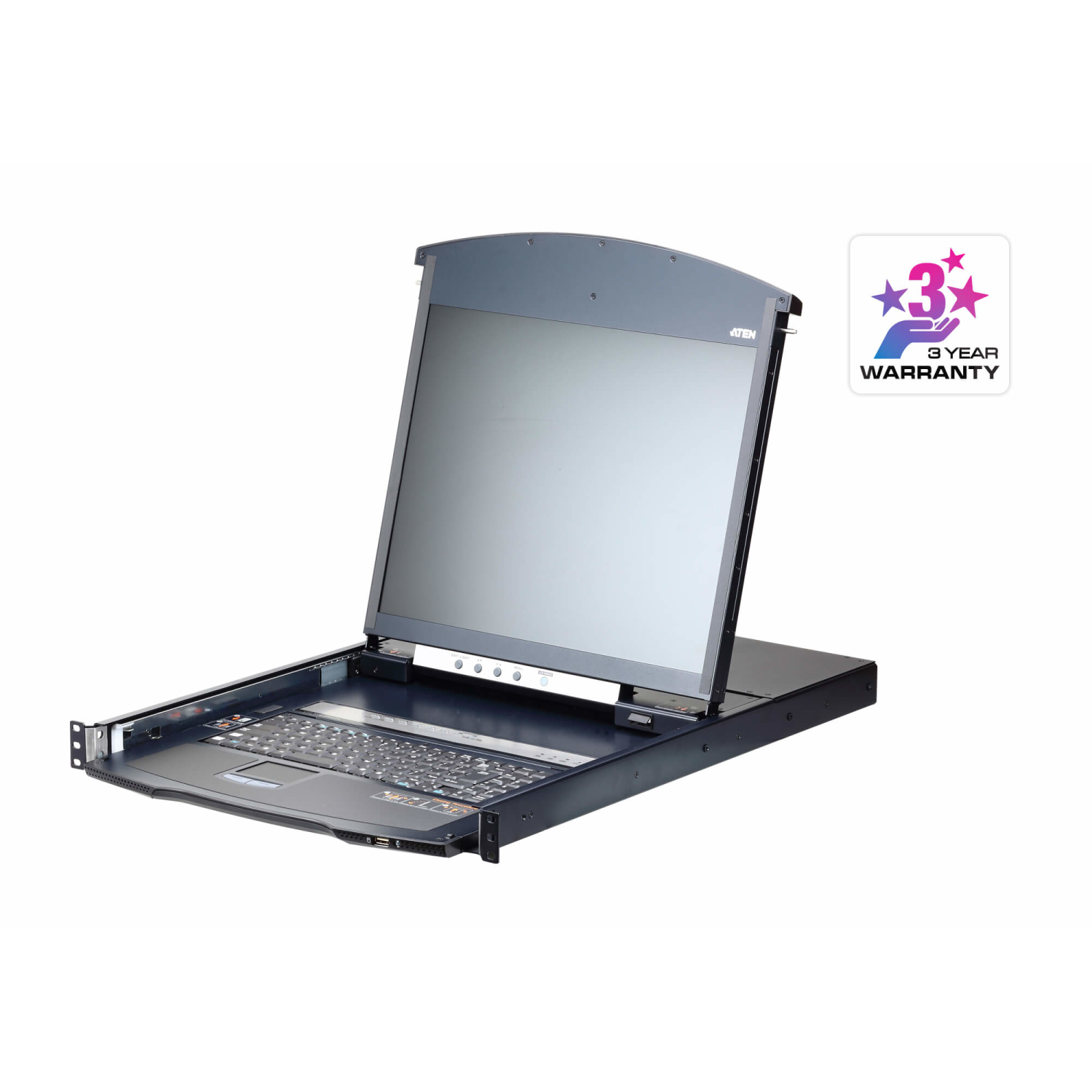 ATEN KL1108VN KVM Switches - 19 Inches - Black