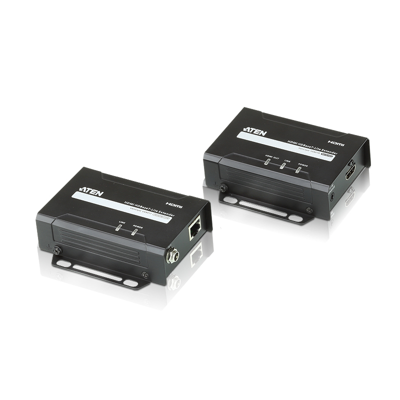 Aten VE801-AT-E AV Extenders - Black