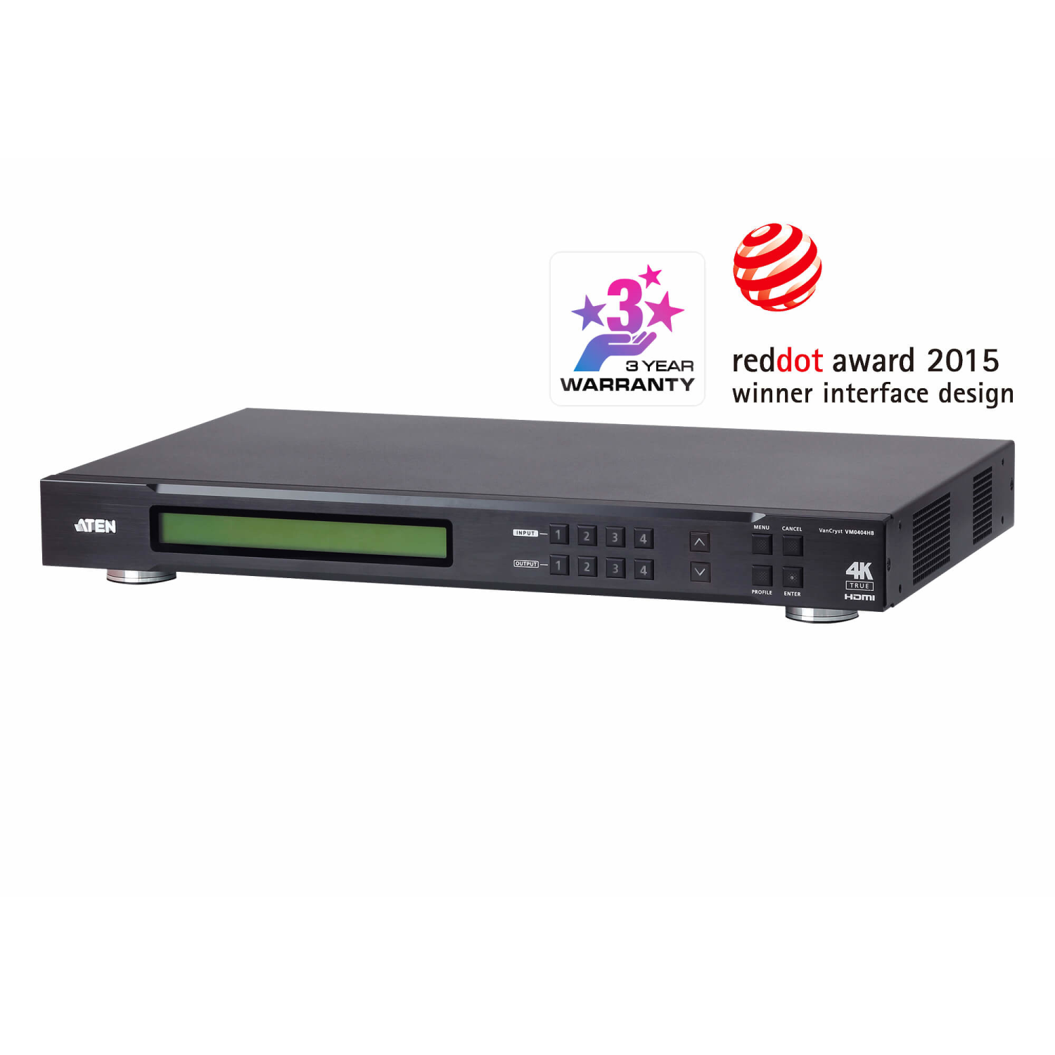 ATEN VM0404HB Video Switches