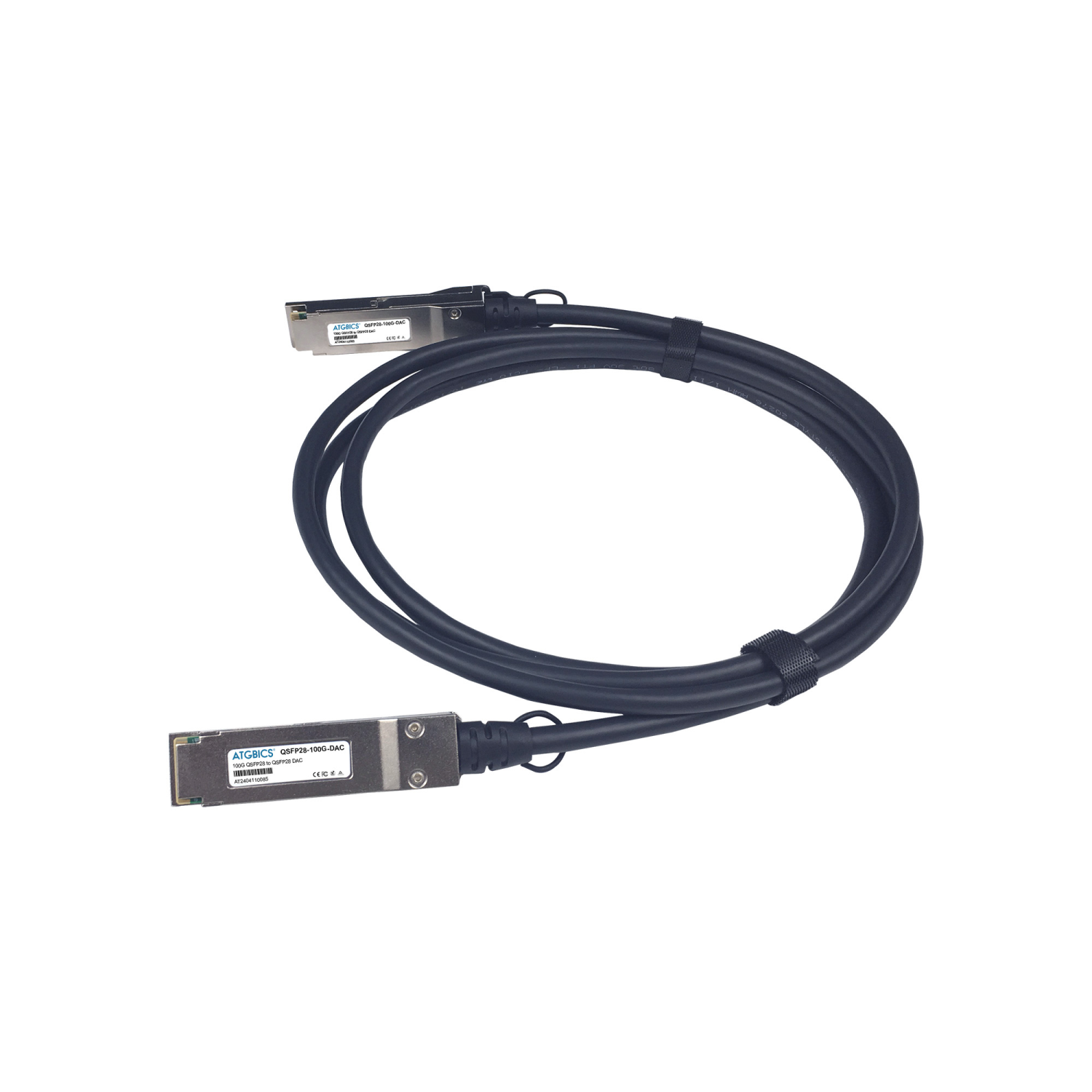 ATGBICS 470-ABPU Fibre Optic Cables - Black