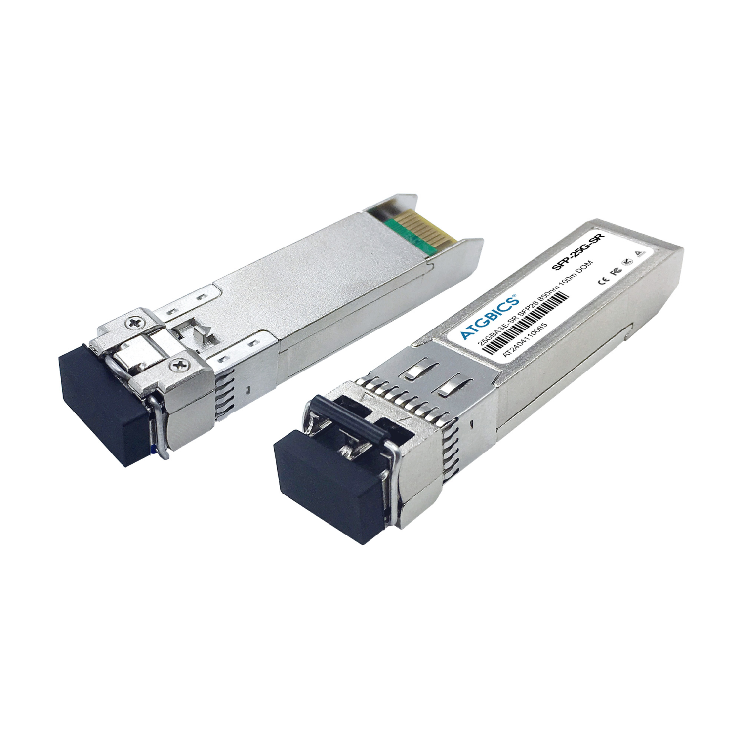ATGBICS E25G-SFP28-SR Network Transceiver Modules - Silver