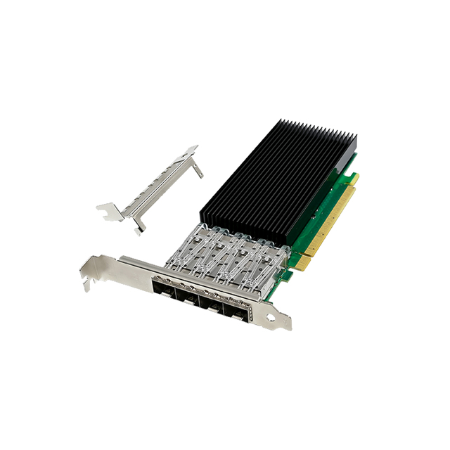 ATGBICS PCIEX16-S28-4-IE810-AT Network Cards - Green