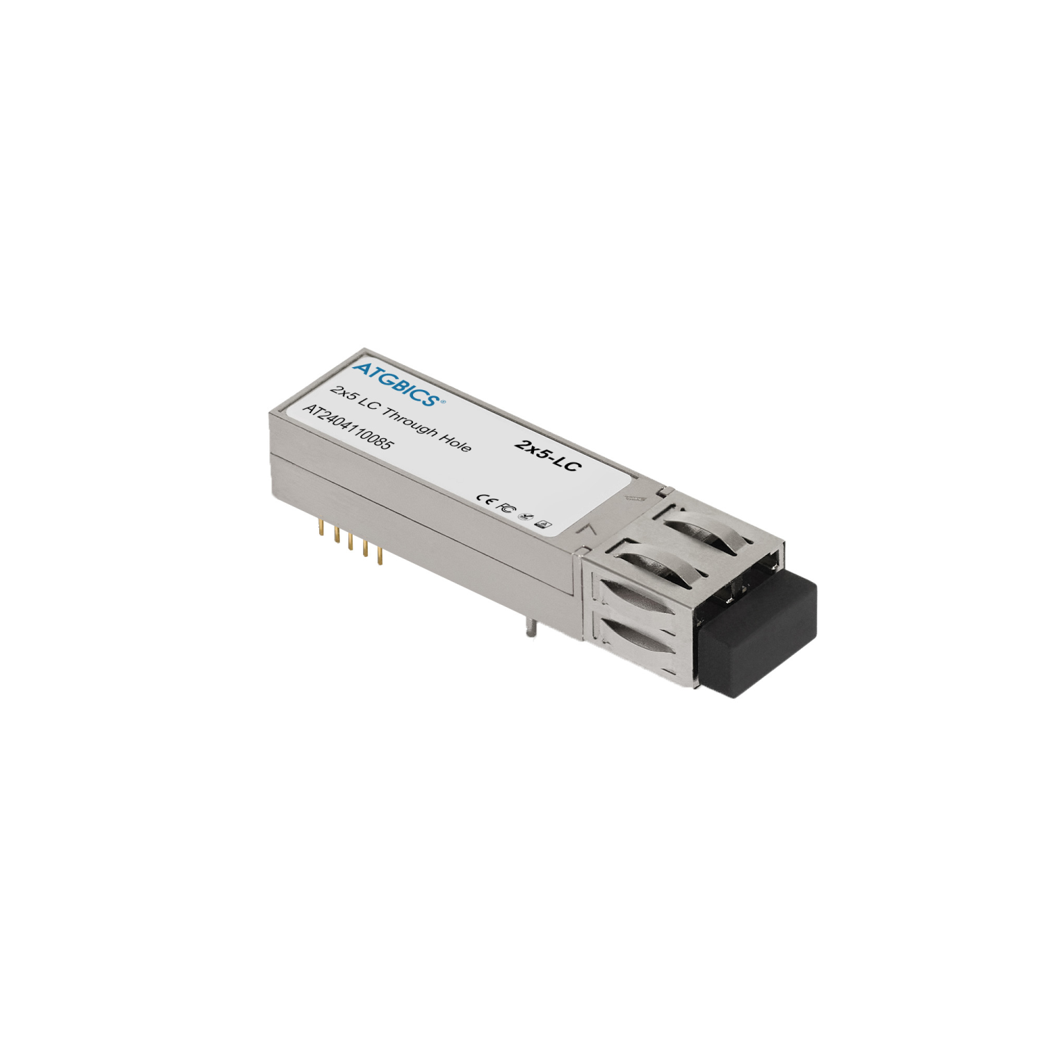 ATGBICS SFF2X5-155B-31FP-30K-S-LC-I Network Transceiver Modules - Silver