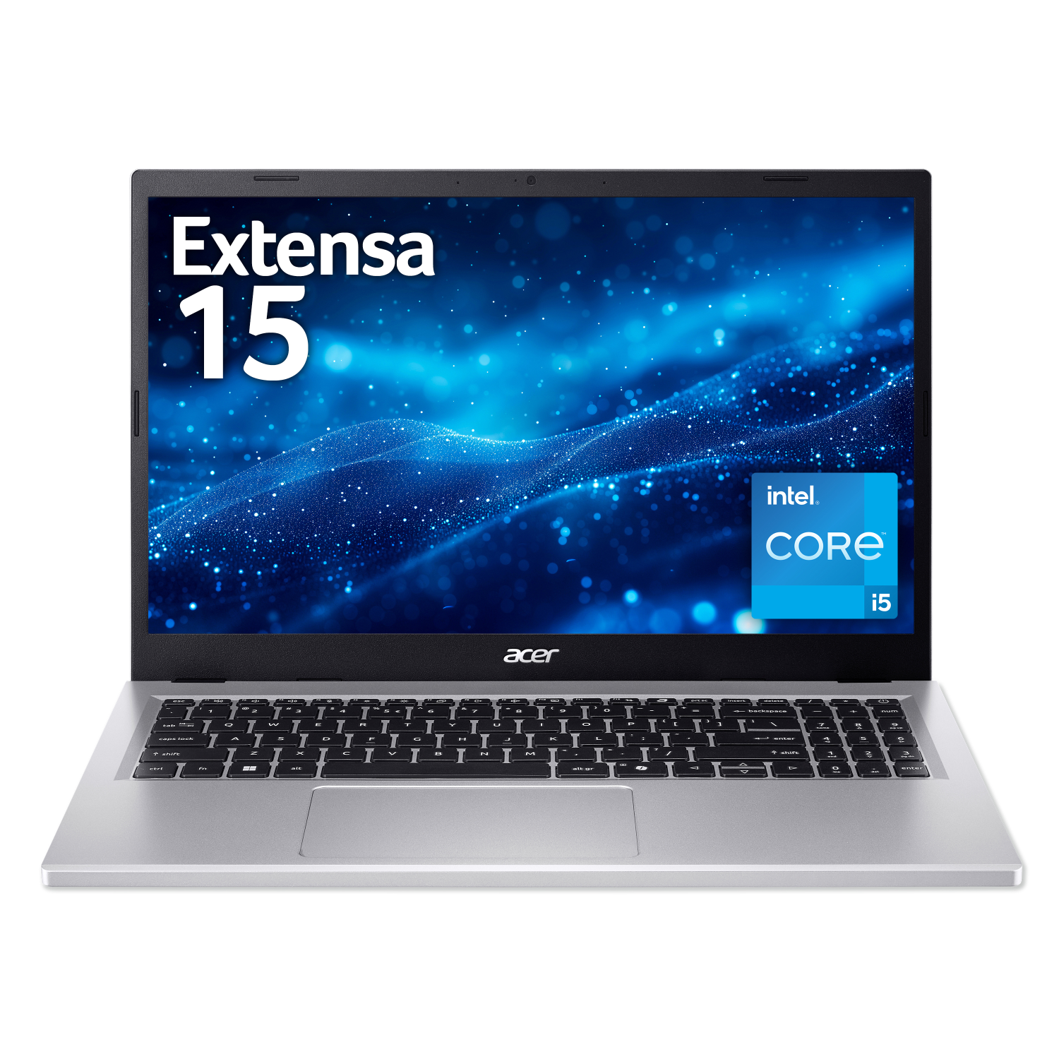 Acer EX215-57 Laptops - 15.6 Inches - 8GB - Silver