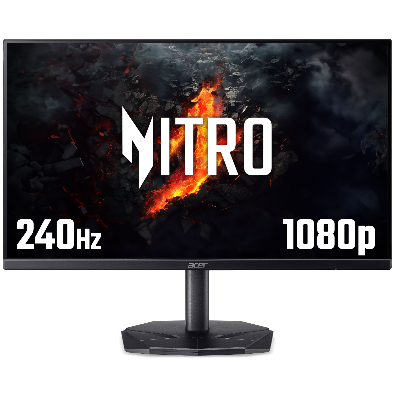 Acer KG240YW3bmiipx Computer Monitors - 24 Inches - Black