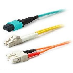 AddOn Networks ADD-LC-LC-1M9SMFLZ Fibre Optic Cables - Yellow