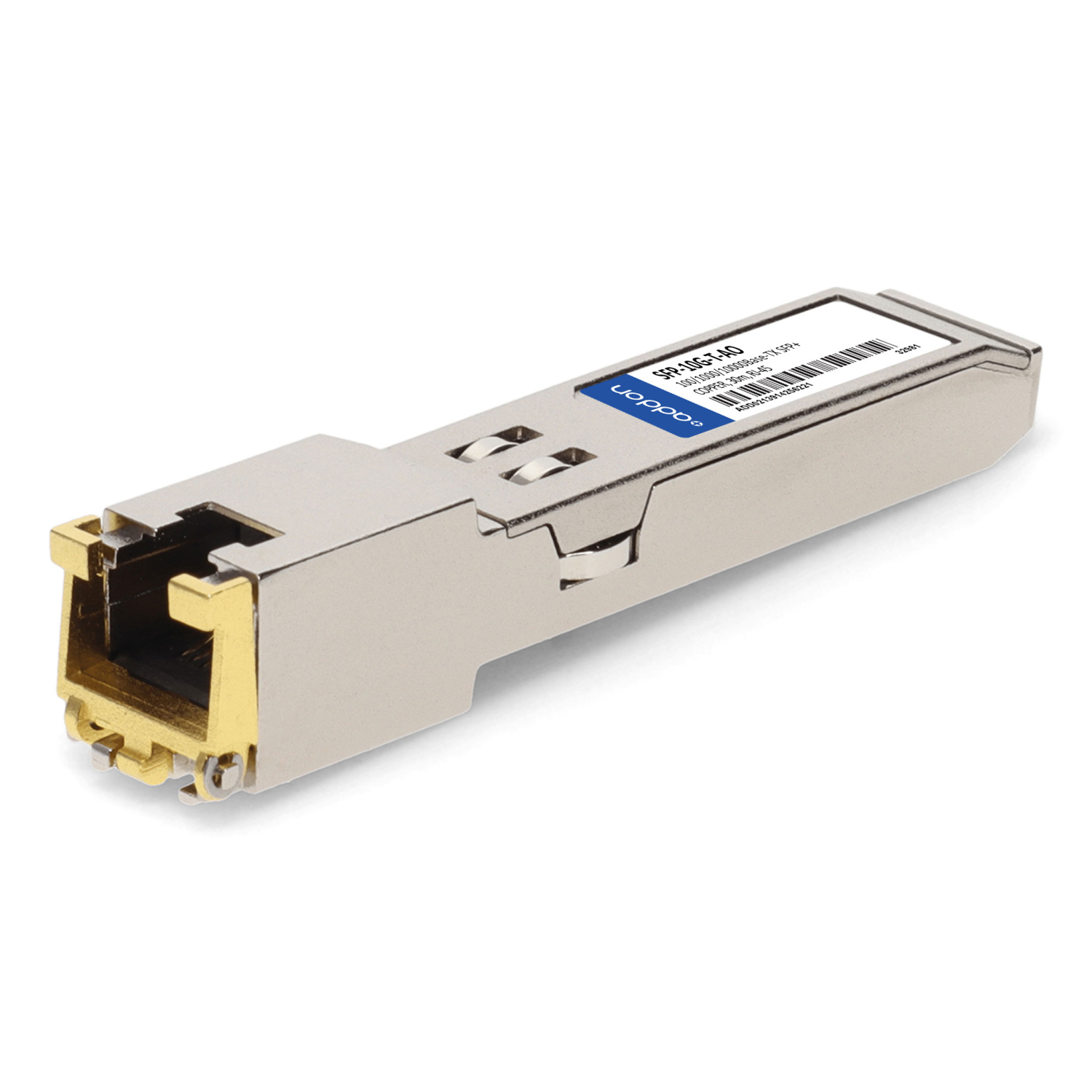 AddOn Networks SFP-10G-T-AO Network Transceiver Modules - Metallic
