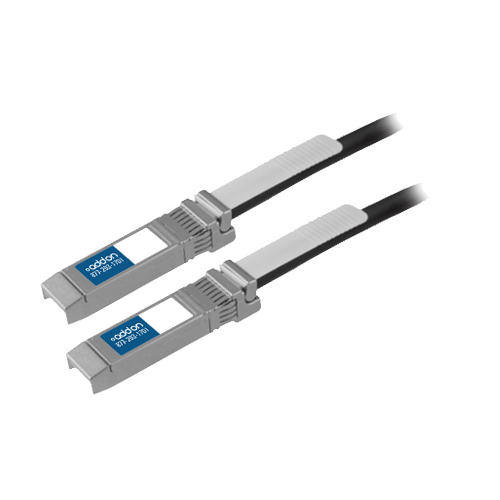 AddOn Networks 10GBASE-CU Fibre Optic Cables - Black
