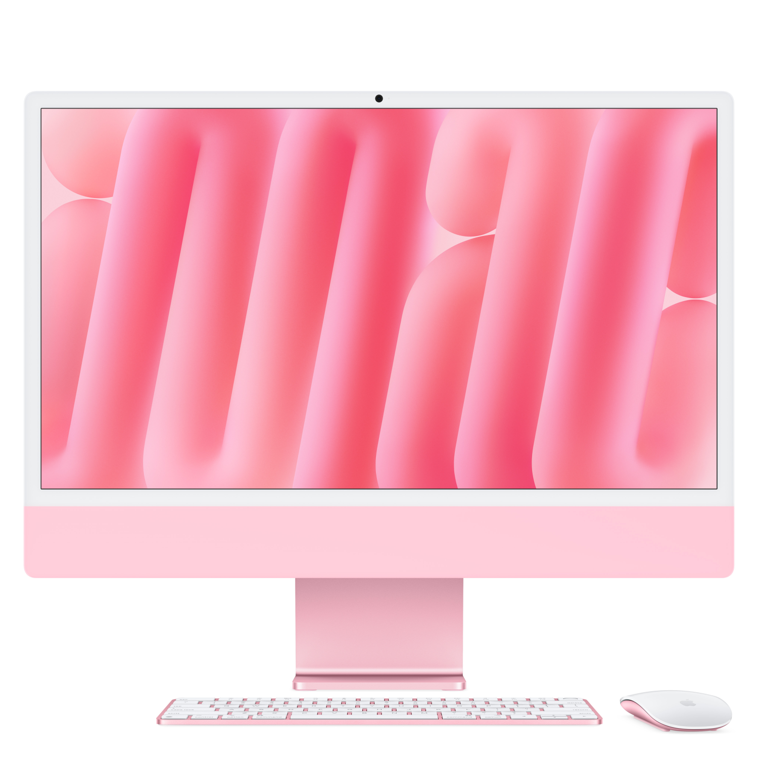 Apple 24-inch All-in-One PCs desktops and Workstations - 23.5 Inches - 24GB - Pink
