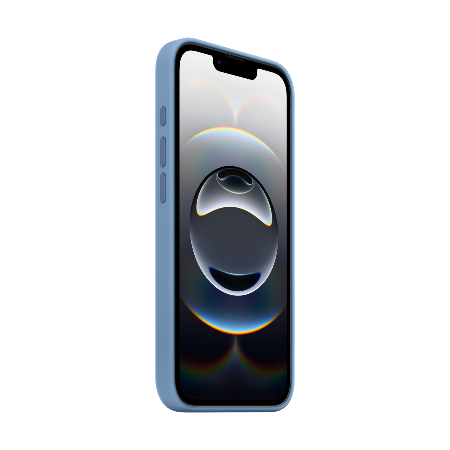 Apple iPhone 16e Silicone Case – Winter Blue