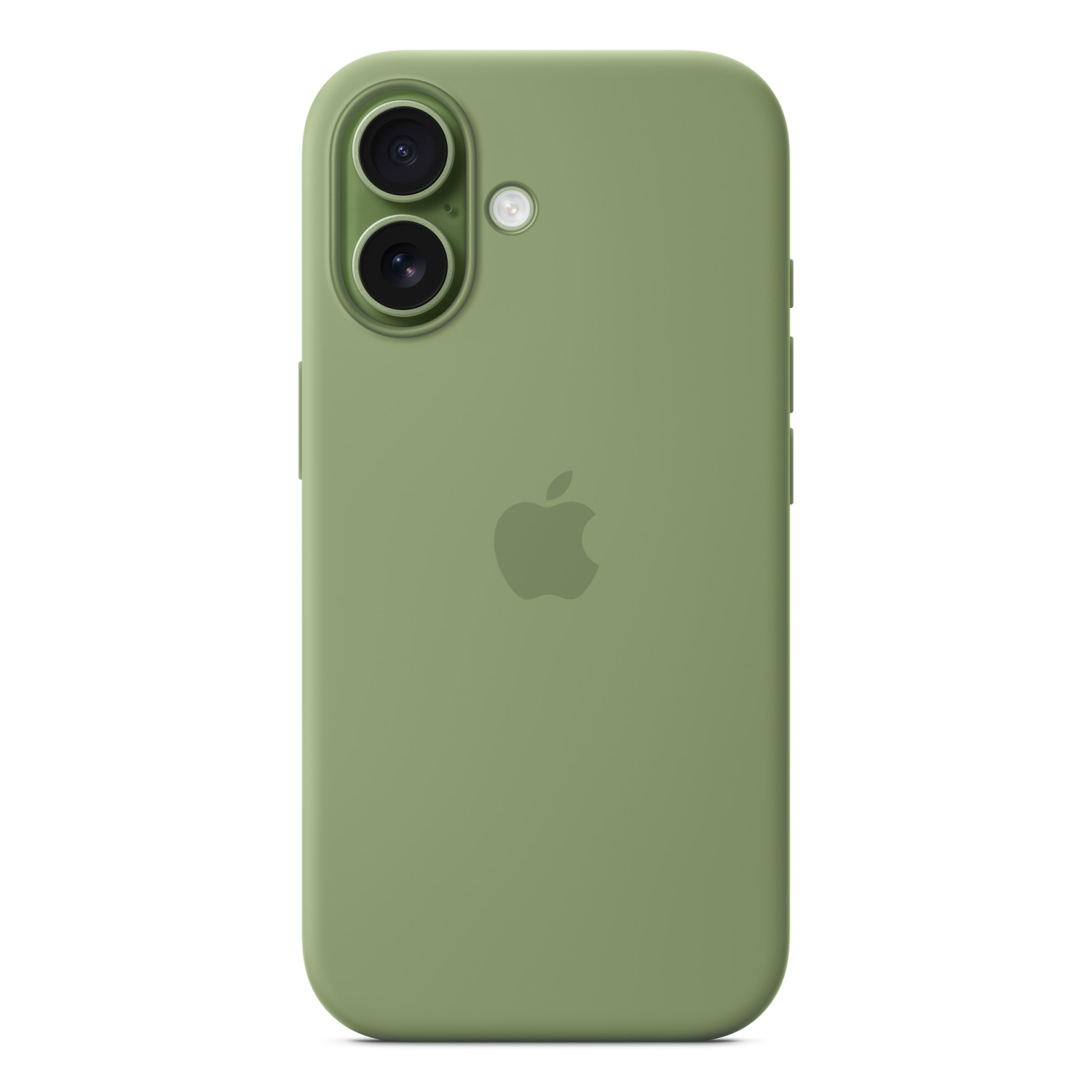 Apple iPhone 17 Silicone Case with MagSafe – Light Moss