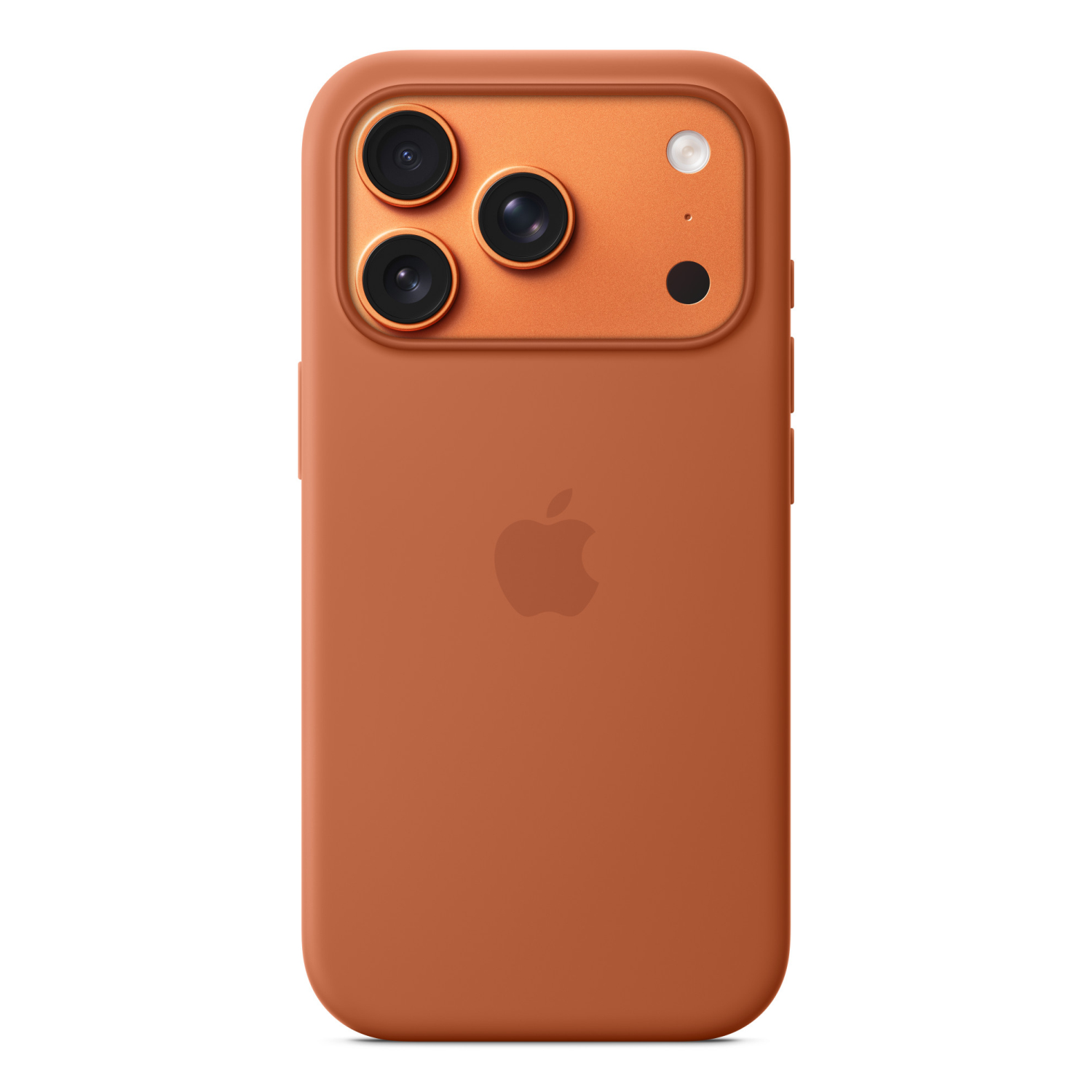 Apple iPhone 17 Pro Silicone Case with MagSafe – Orange