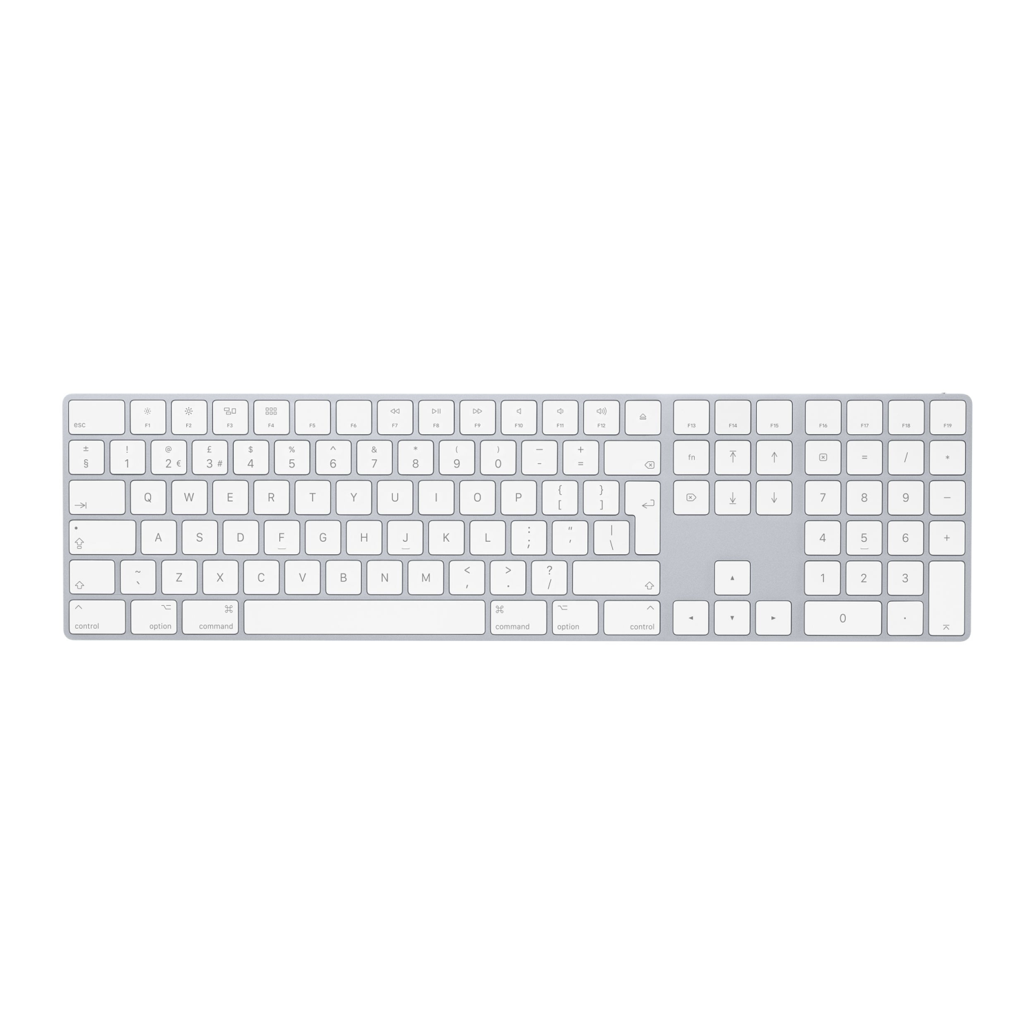 Apple Magic Keyboard w/ Numeric Keypad - UK English - Silver