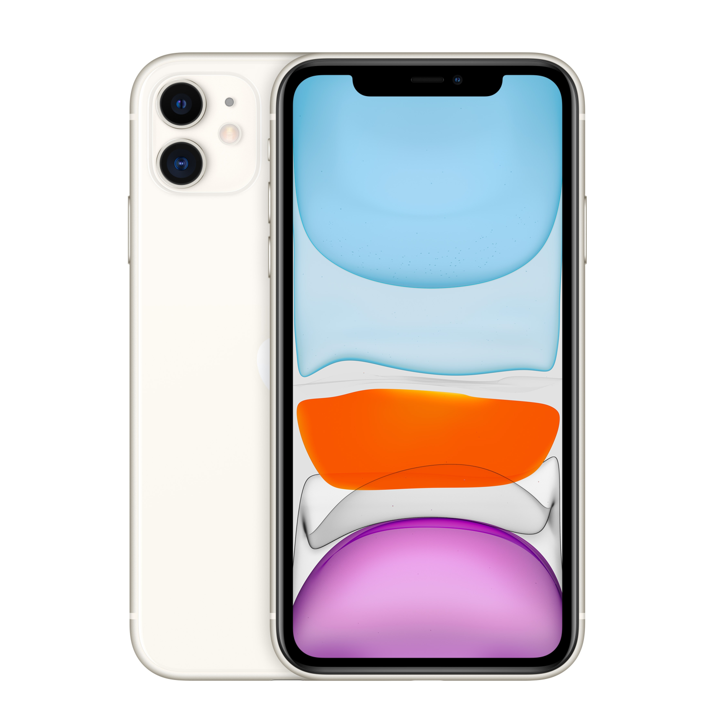 Apple 64GB Smart Phones - 6.1 Inches - White