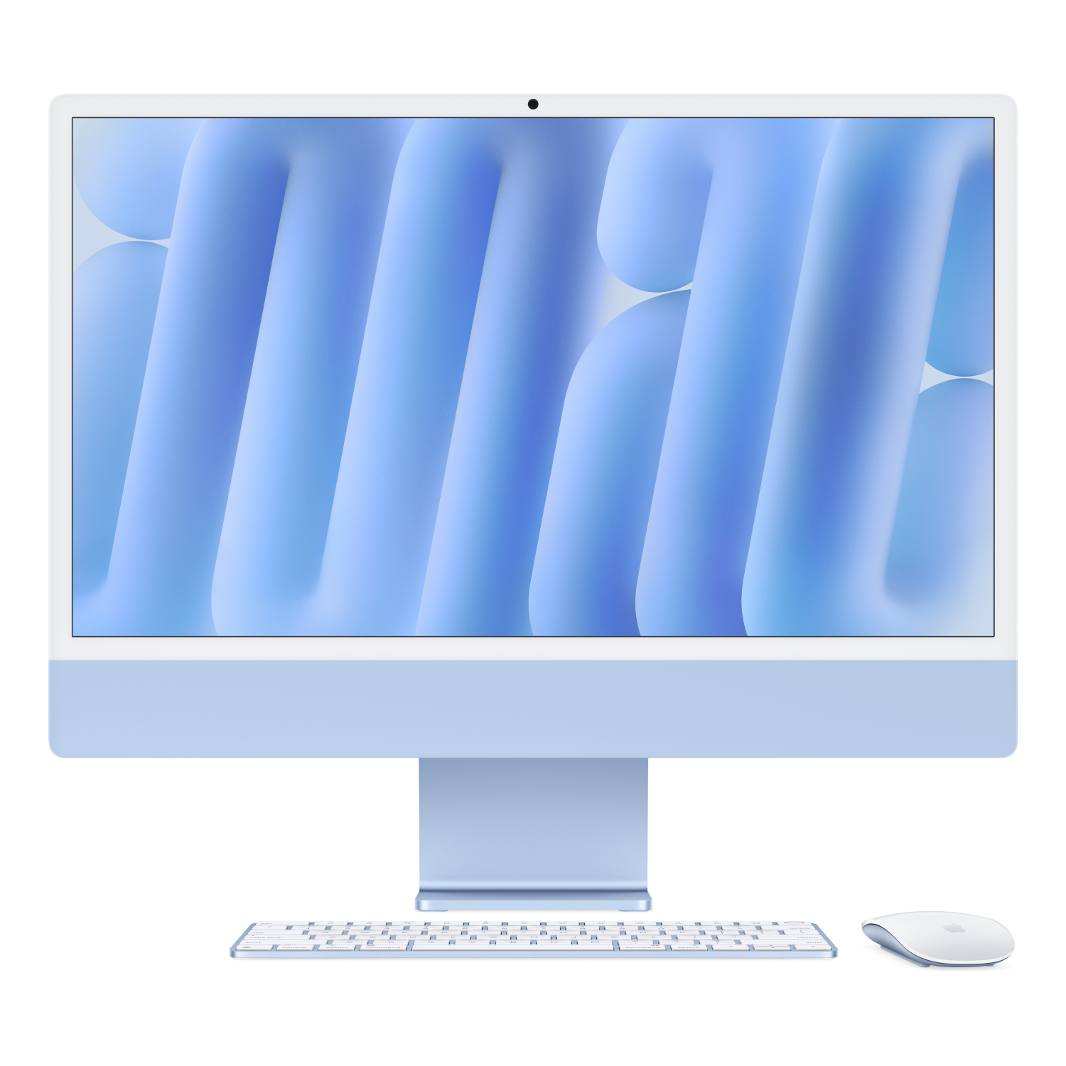 Apple 24-inch All-in-One PCs desktops and Workstations - 23.5 Inches - 16GB - Blue