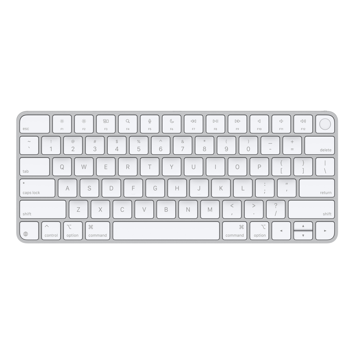 Apple Magic Keyboard with Touch ID for Mac models with silicon (USB–C) - US English