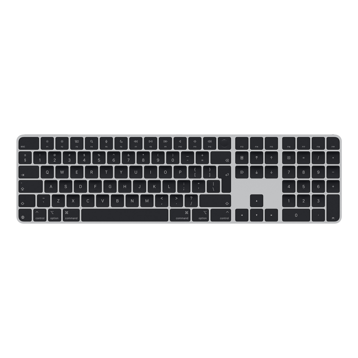 Apple Magic keyboard Universal USB + Bluetooth QWERTY English Black