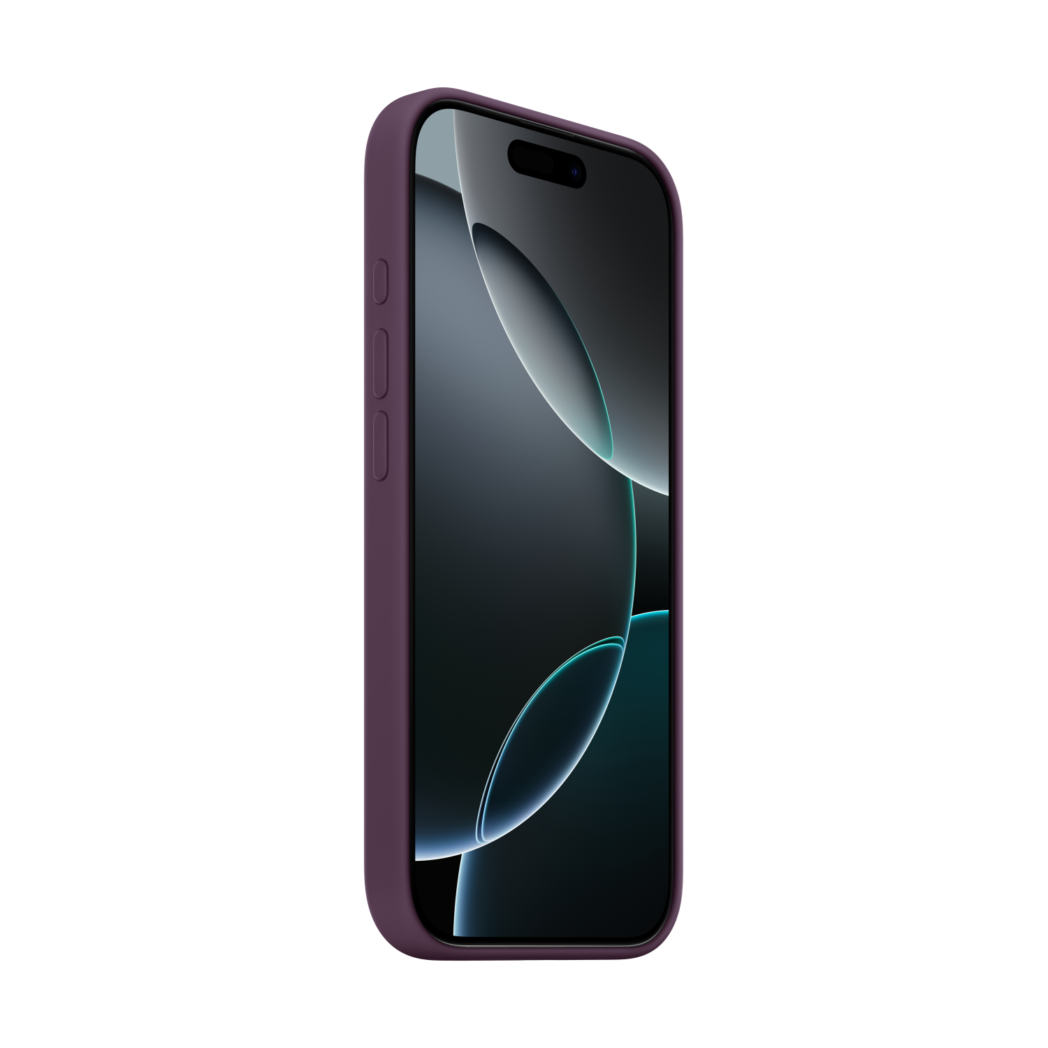 Apple iPhone 16 Pro Silicone Case with MagSafe - Plum