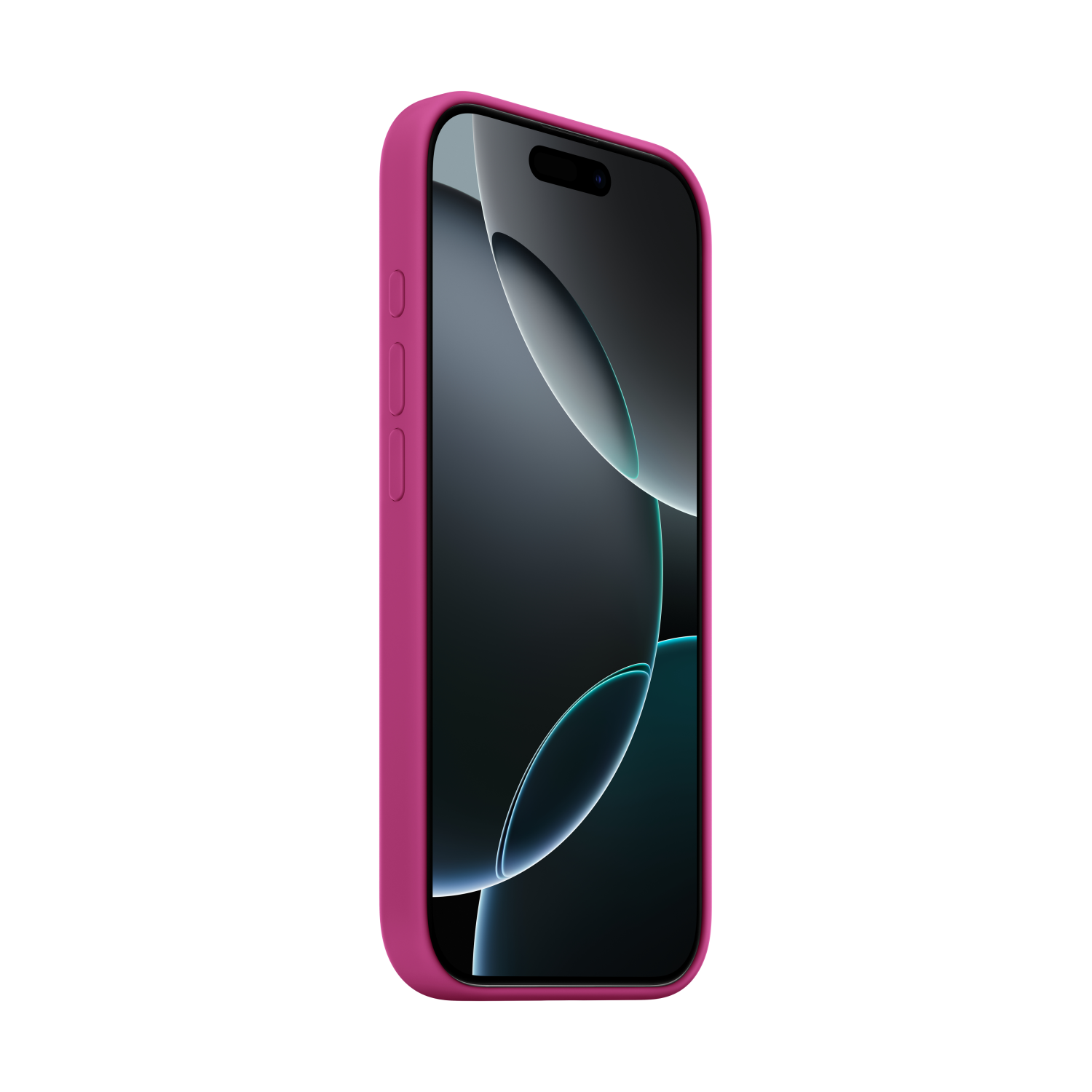 Apple iPhone 16 Pro Silicone Case with MagSafe - Fuchsia