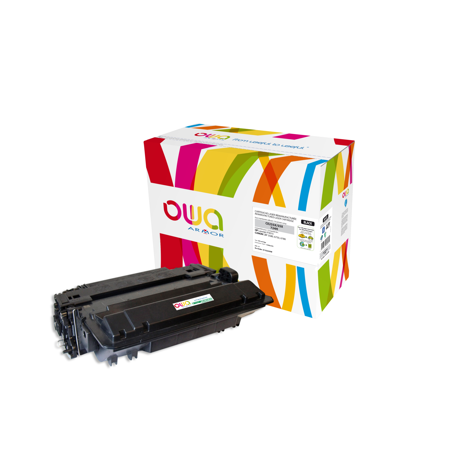 Armor K15222OW Toner Cartridges - Black