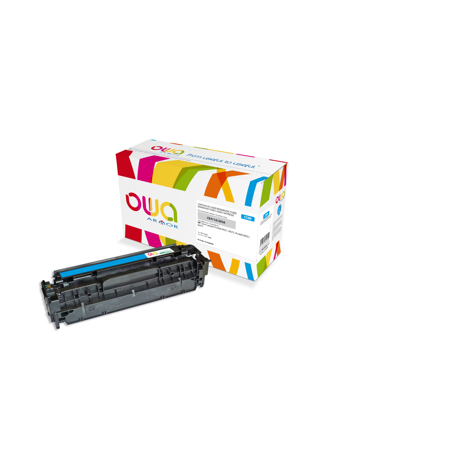 Armor K15580OW Toner Cartridges - Black