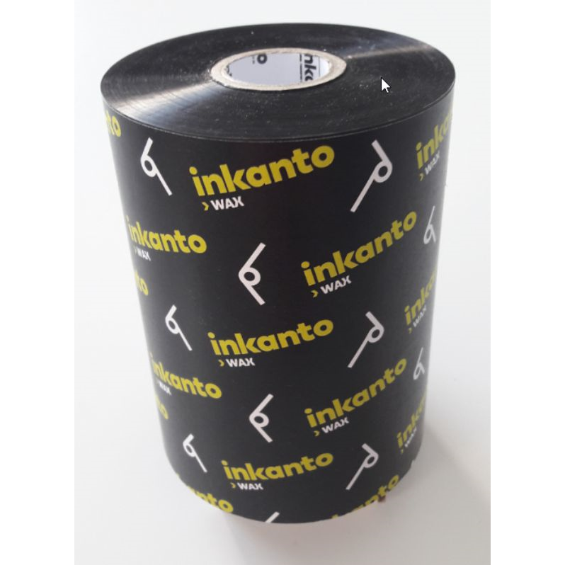 Armor Thermal transfer ribbons, Inkanto, AWR 8, Wax, 83 mm, 74 m, Out, Black
