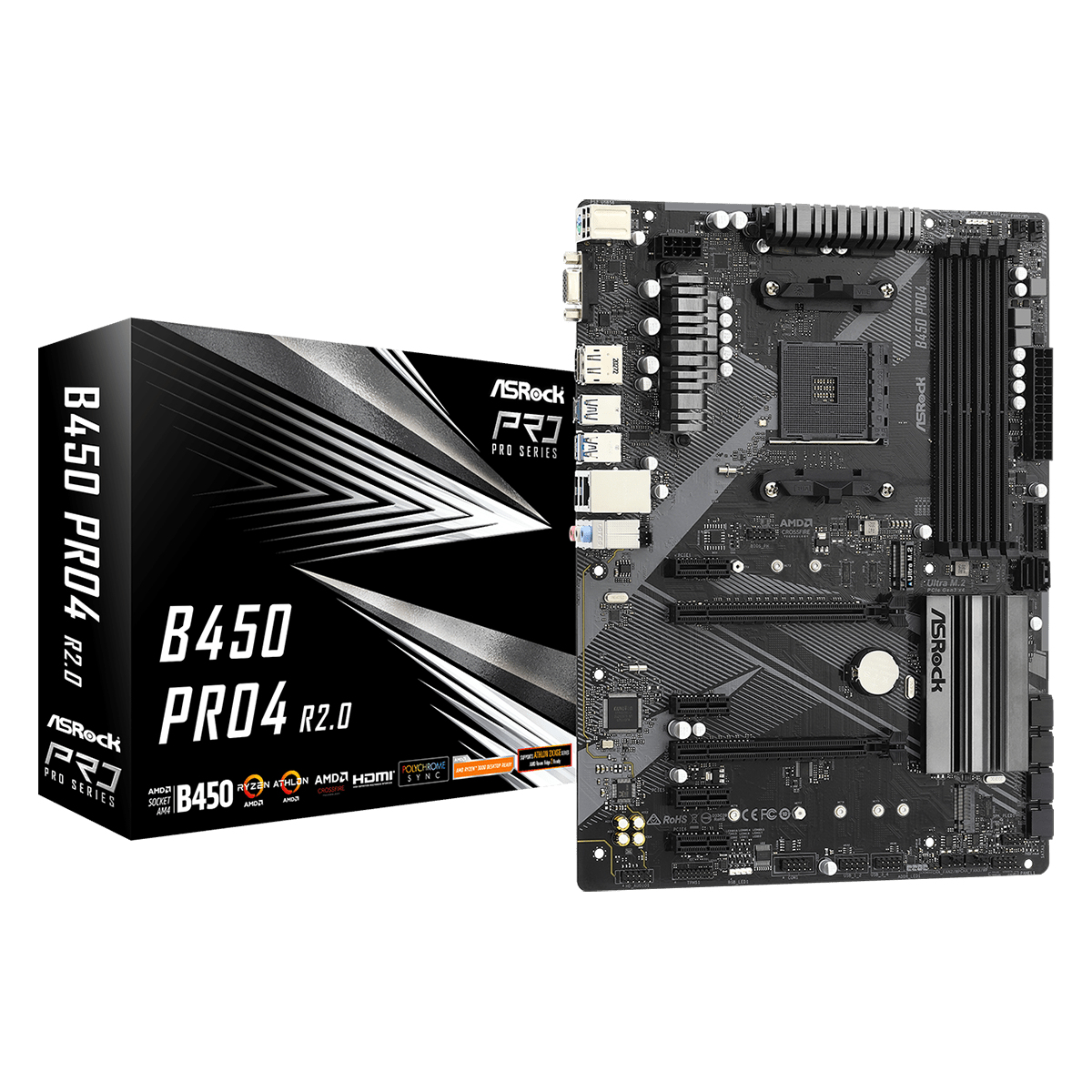 Asrock B450 Motherboards
