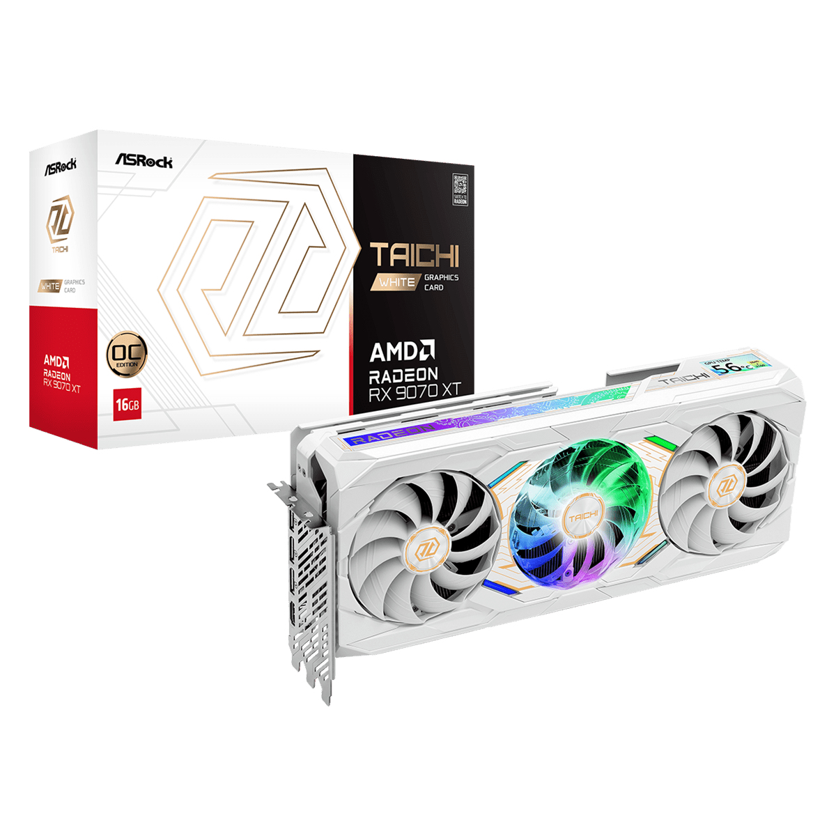 Asrock 16GB Graphics Cards - White