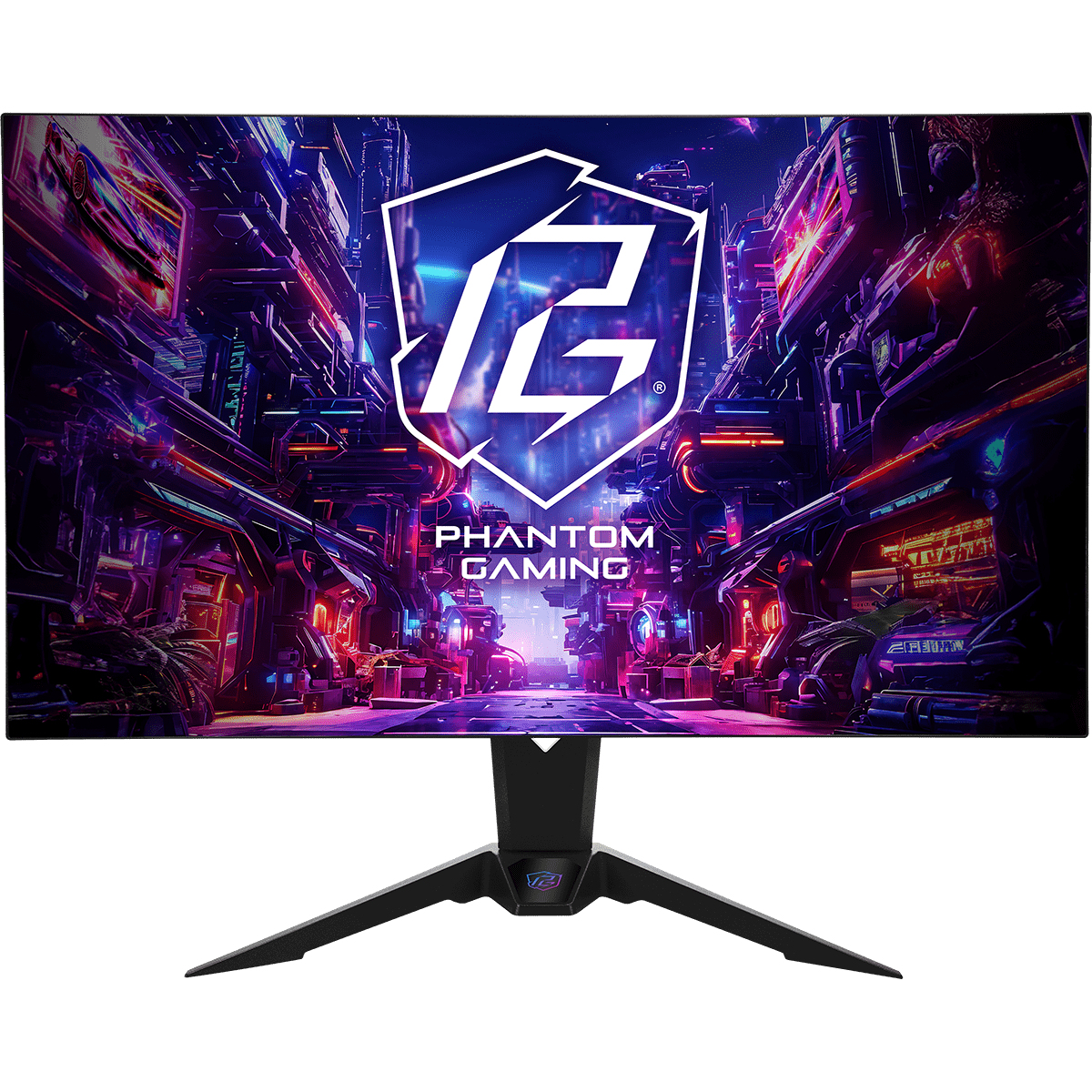 Asrock PGO32UFS Computer Monitors - 31.5 Inches - Black