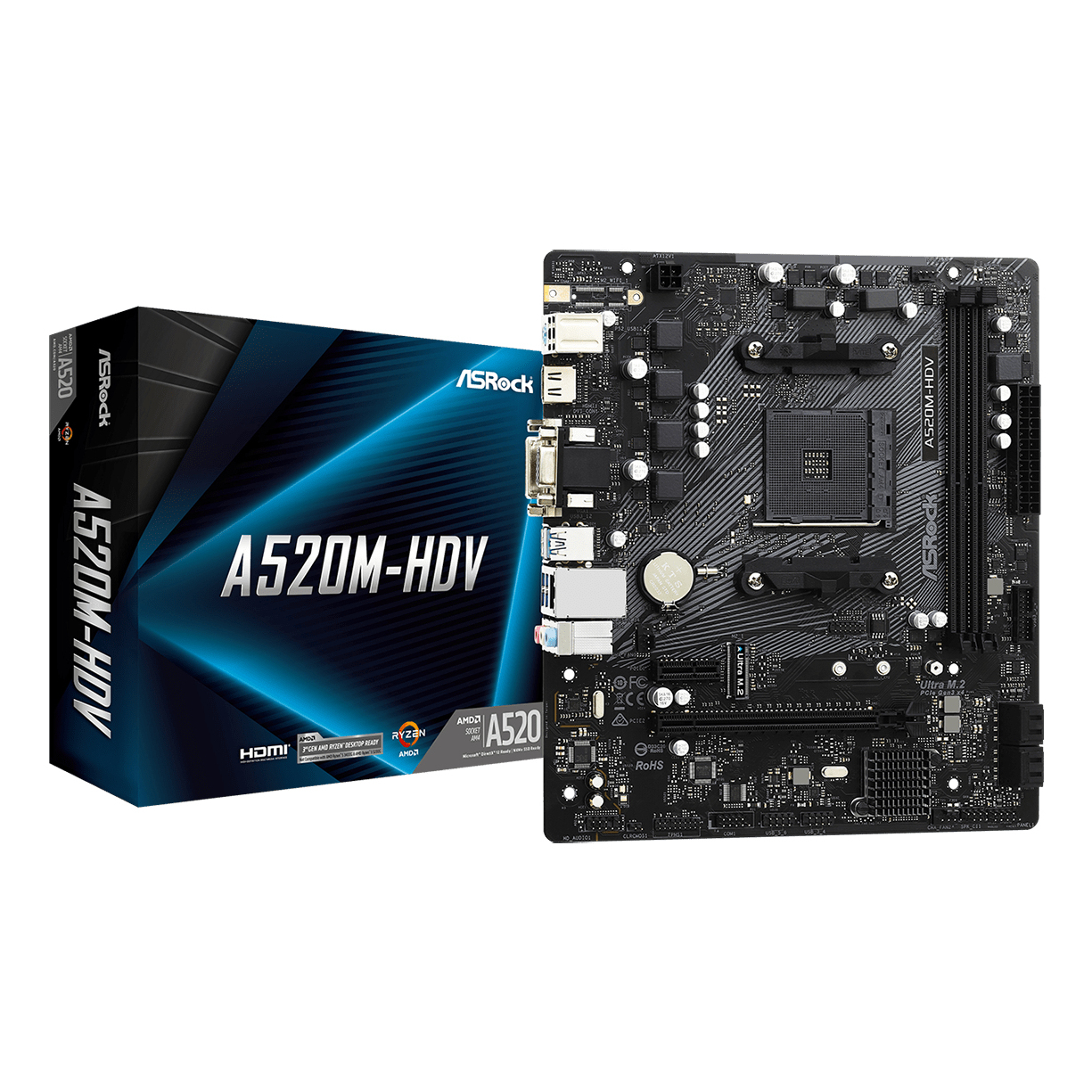 Asrock A520M-HDV Motherboards