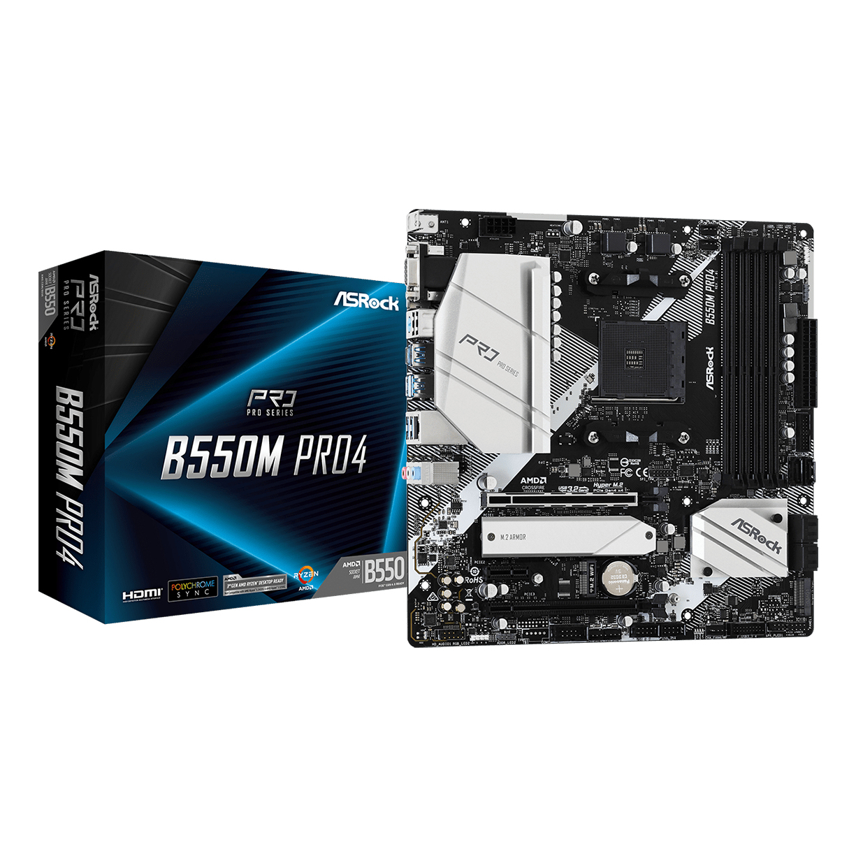 Asrock B550M Motherboards