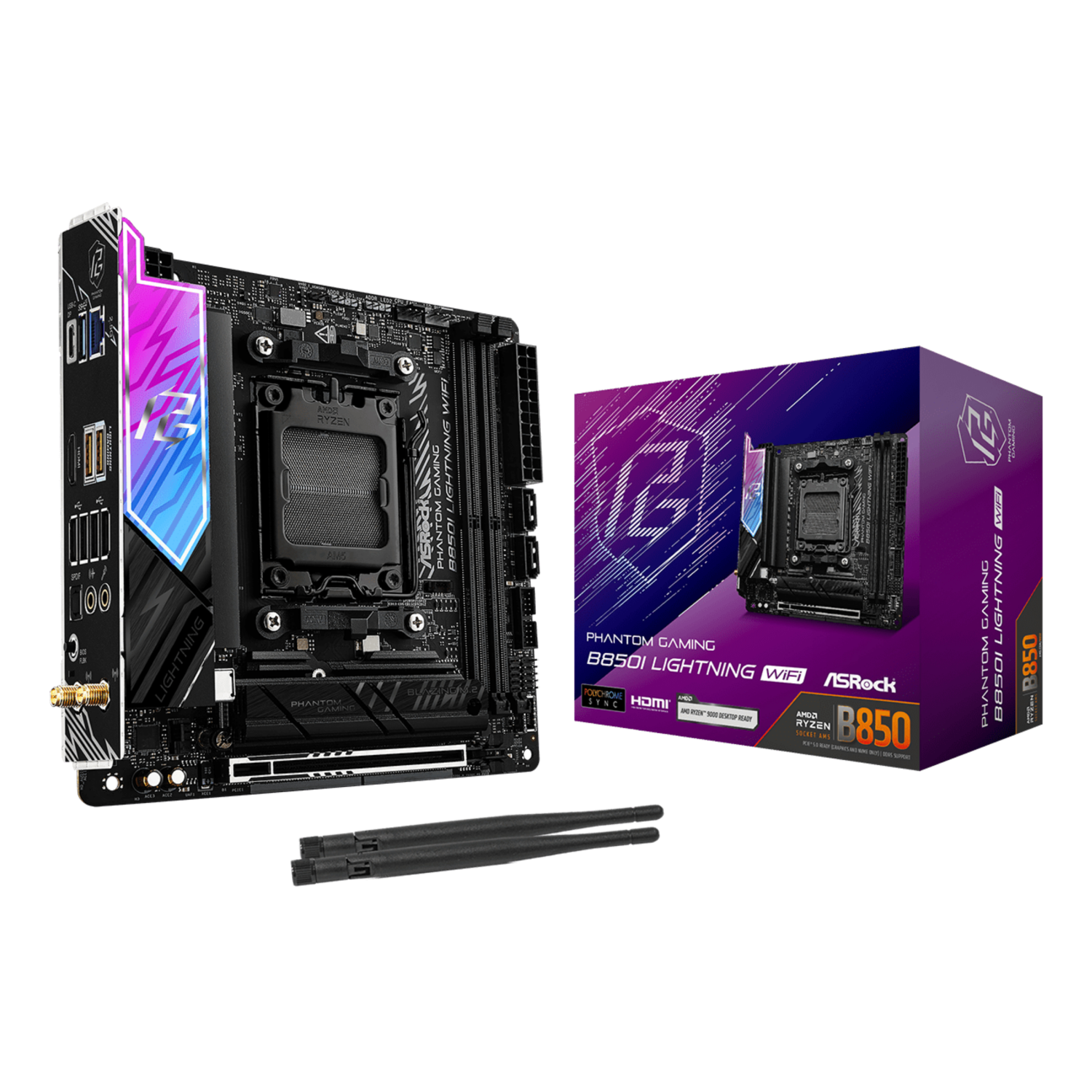 Asrock B850I Motherboards - Black