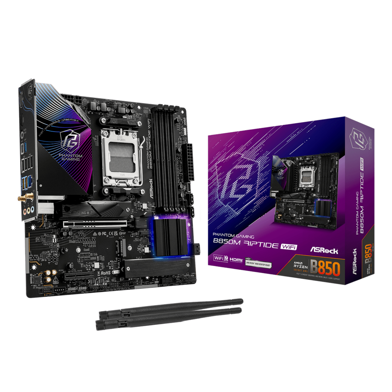 Asrock B850M Motherboards - Black