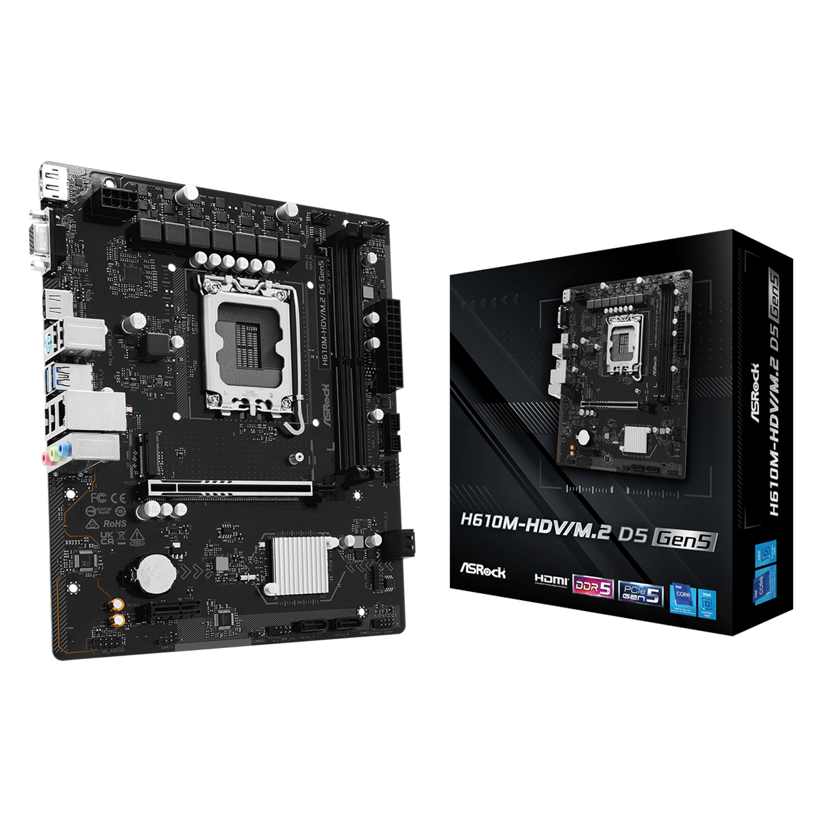 Asrock H610M-HDV Motherboards