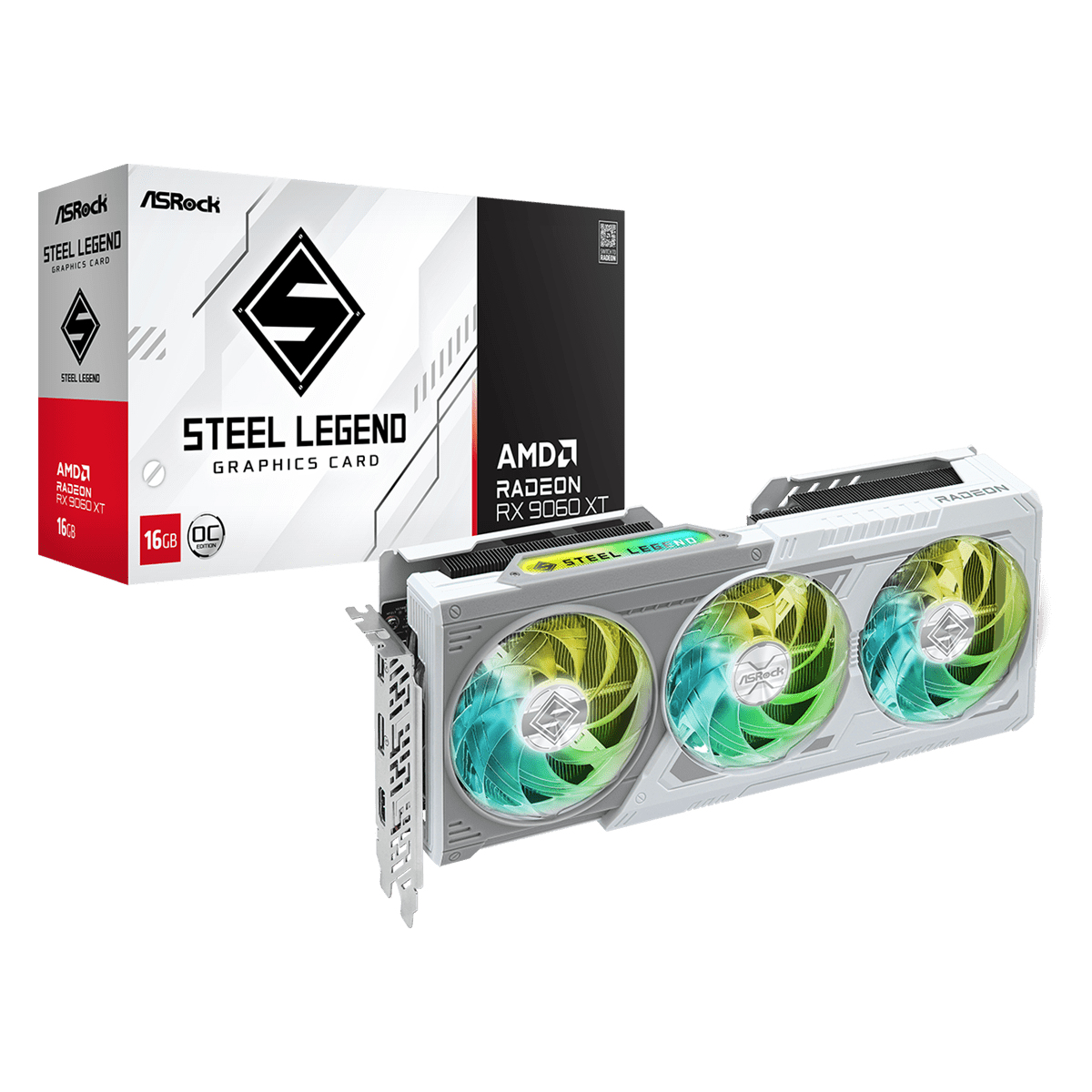 Asrock 16GB Graphics Cards - White