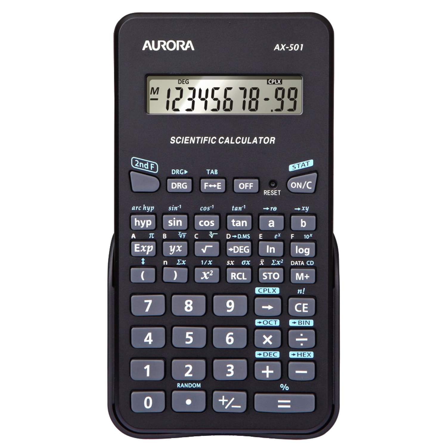 Aurora AX-501 Calculators - Black