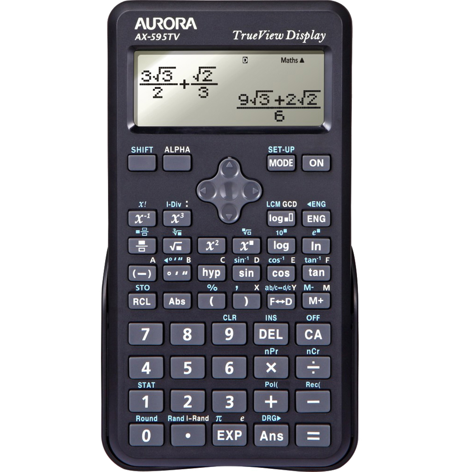Aurora AX-595TV Calculators - Black