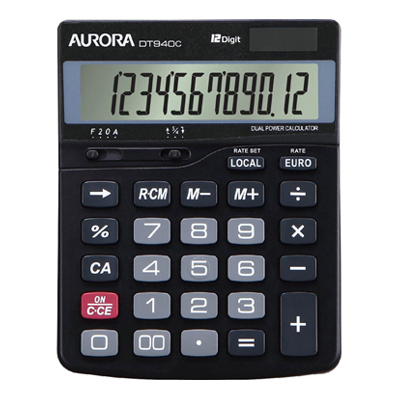 Aurora DT940C Calculators - Black