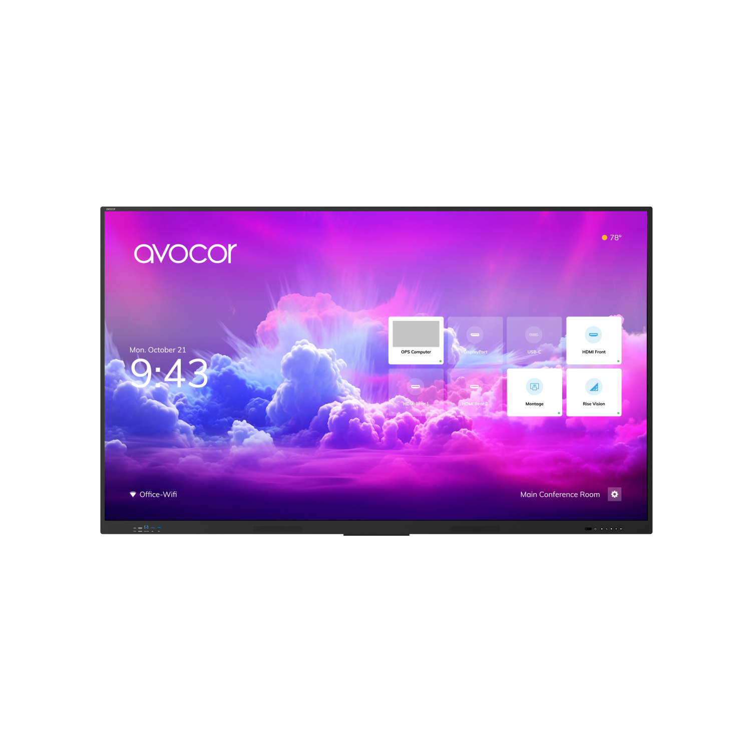Avocor AVE-6550 Interactive Whiteboards